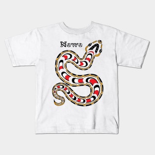 Bull Snake (Newe) Kids T-Shirt